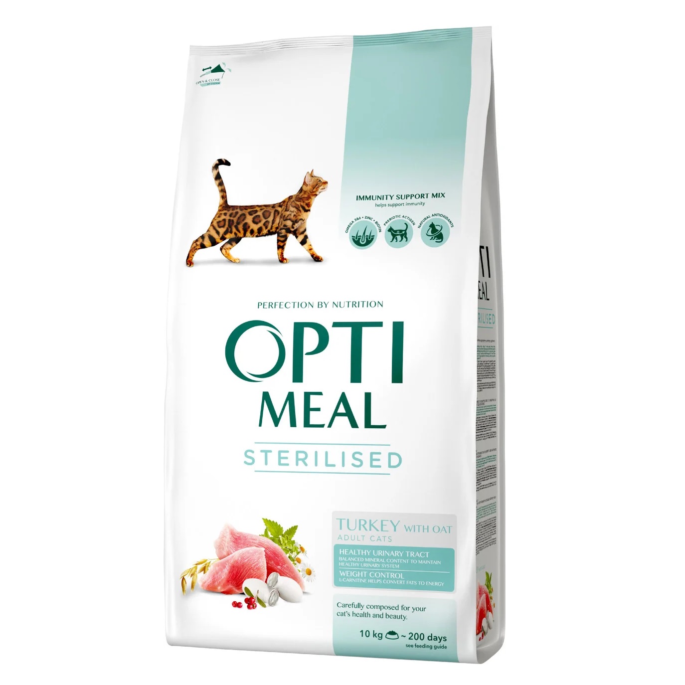 Cухий корм для котів Optimeal Sterilized Adult Cat - 1