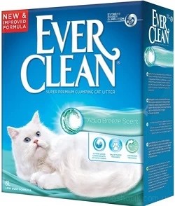 Наповнювач для котячого туалету Ever Clean Litterfree Paws Clumping з ароматом морської свіжості, 6л - 2