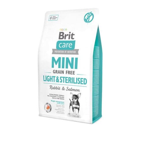 Сухий корм для собак Brit Care Mini Light & Sterilised - 2