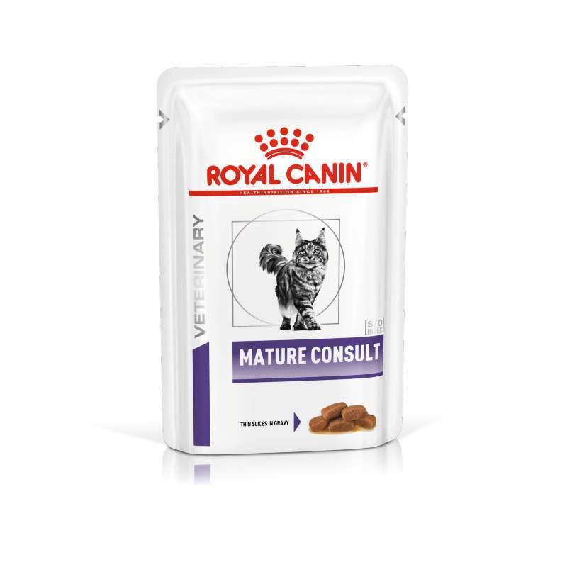 Лікувальний вологий корм для кішок Royal Canin Mature Consult 85г - 2