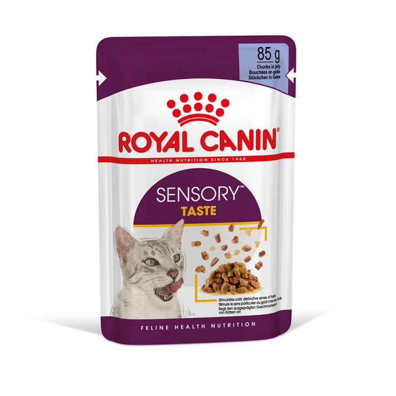 Влажный корм для котов Royal Canin Sensory Taste Jelly, 85г - 2
