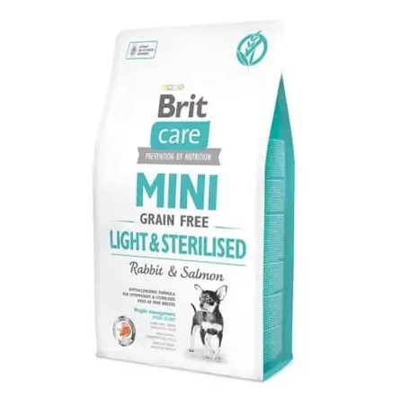 Сухий корм для собак Brit Care Mini Light & Sterilised - 1