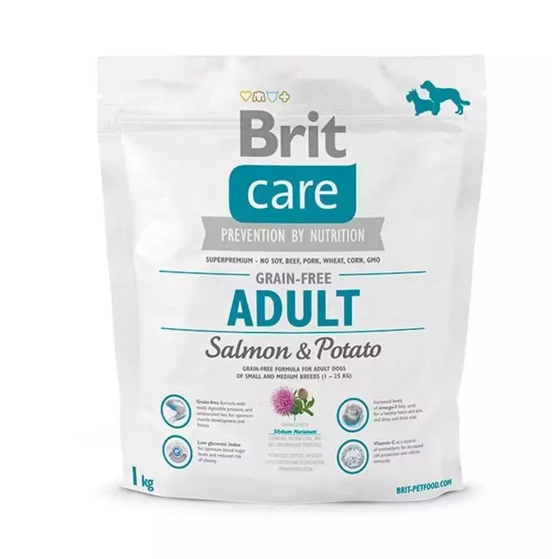 Сухий корм для собак Brit Care Grain Free Adult Salmon & Potato - 1