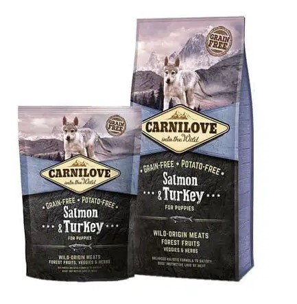 Сухий корм для собак Carnilove Puppy Salmon & Turkey - 1