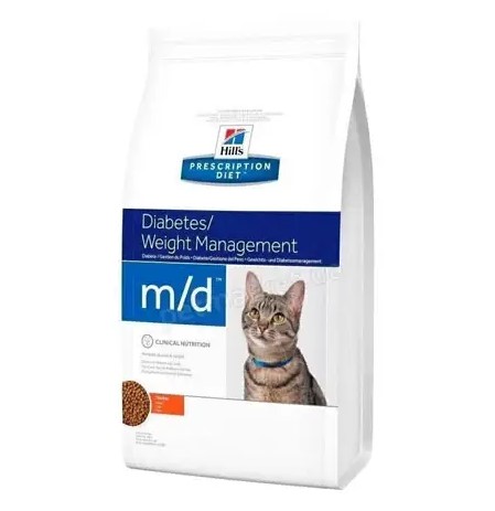 Лікувальний вологий корм для кішок Hills PD Feline Diabetes/Weight Management m/d, 156г - 2
