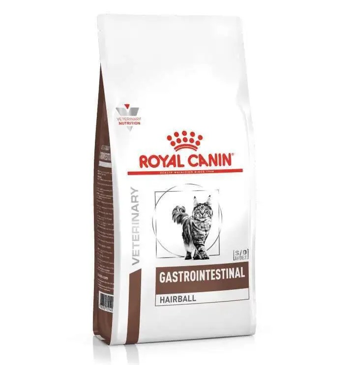 Лікувальний сухий корм для котів Royal Canin Gastrointestinal Hairball - 1