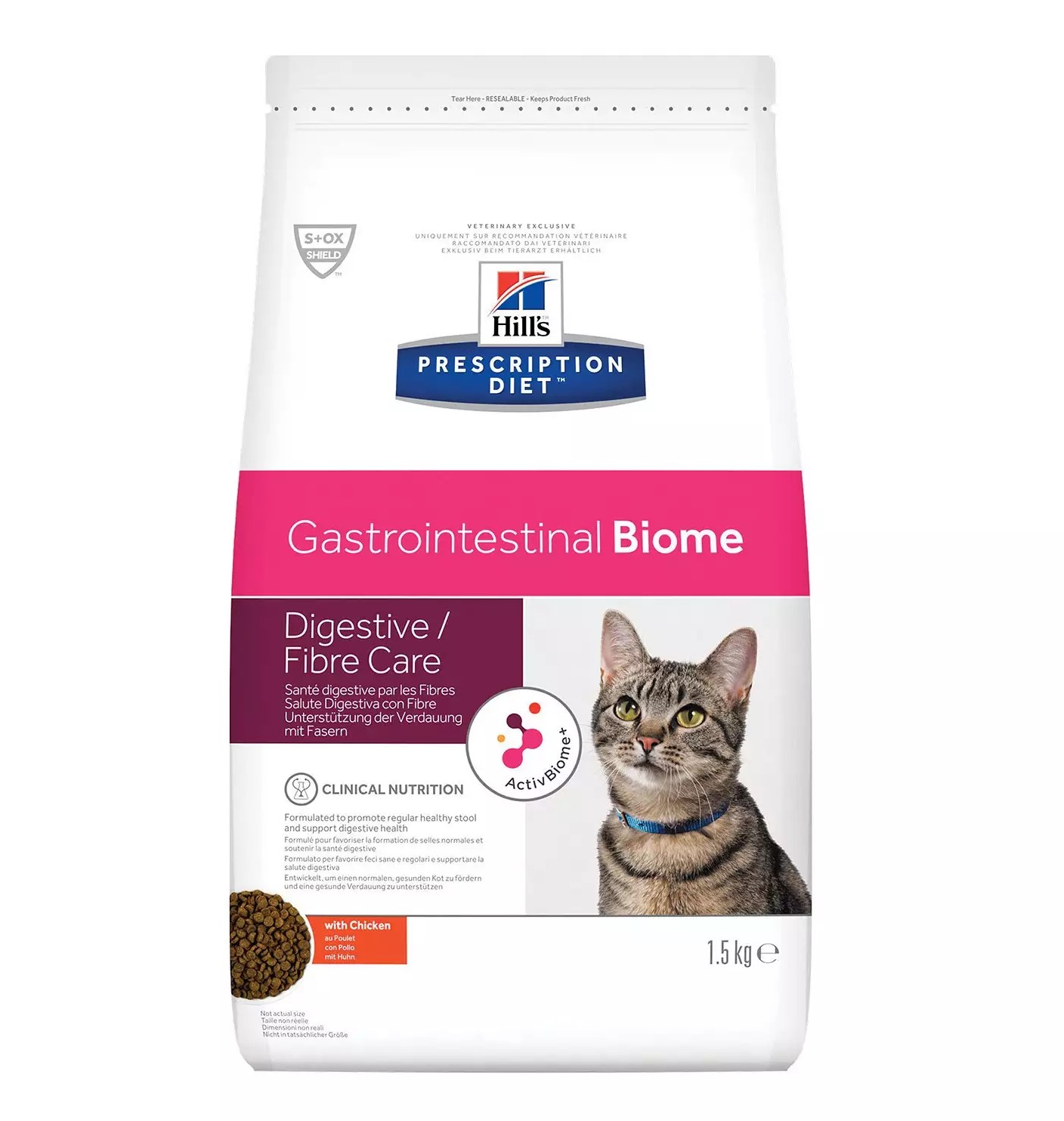 Лікувальний сухий корм для котів Hills Pescription Diet Gastrointestinal Biome - 2
