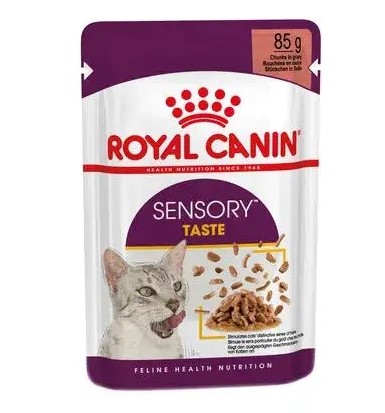 Вологий корм для котів Royal Canin Sensory Taste Gravy, 85г - 1
