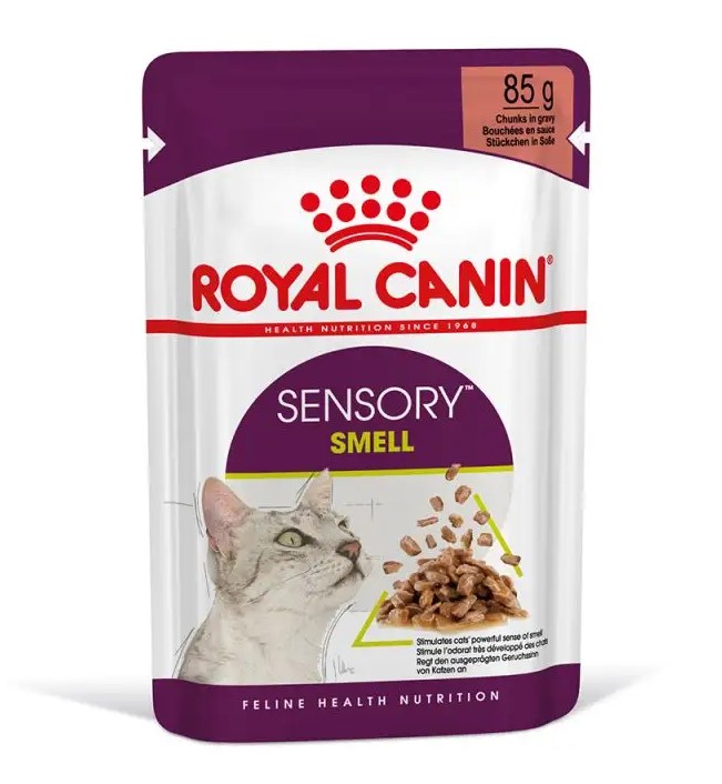 Влажный корм для котов Royal Canin Sensory Smell Gravy, 85г - 1