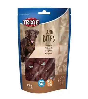 Ласощі для собак Trixie Premio Lamb Bites з ягням, 100г - 1