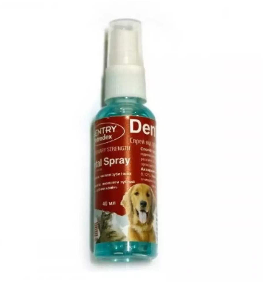 Спрей для котів і собак Sentry Petrodex Dental Spray, 40 мл - 1