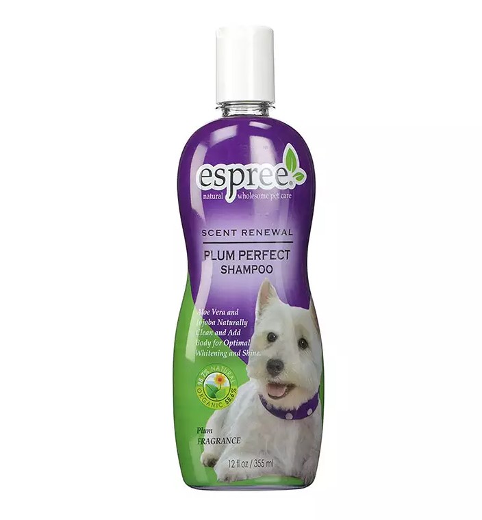 Шампунь для котів і собак Espree Plum Perfect Shampoo для глибокого чищення шерсті, 355мл - 1