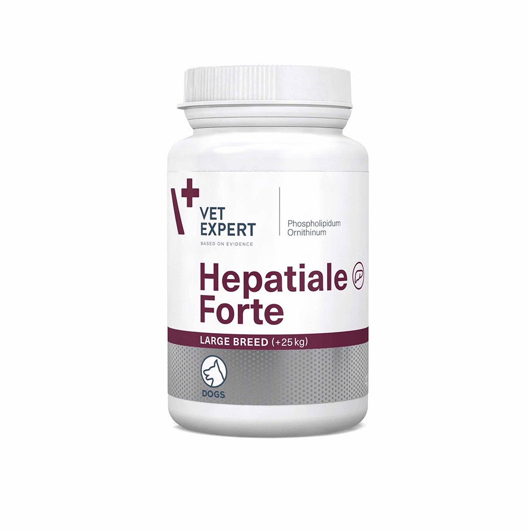 Таблетки для котів і собак VetExpert Hepatiale Forte (Гепатіале Форте) Large Breed, 40 таб. - 1