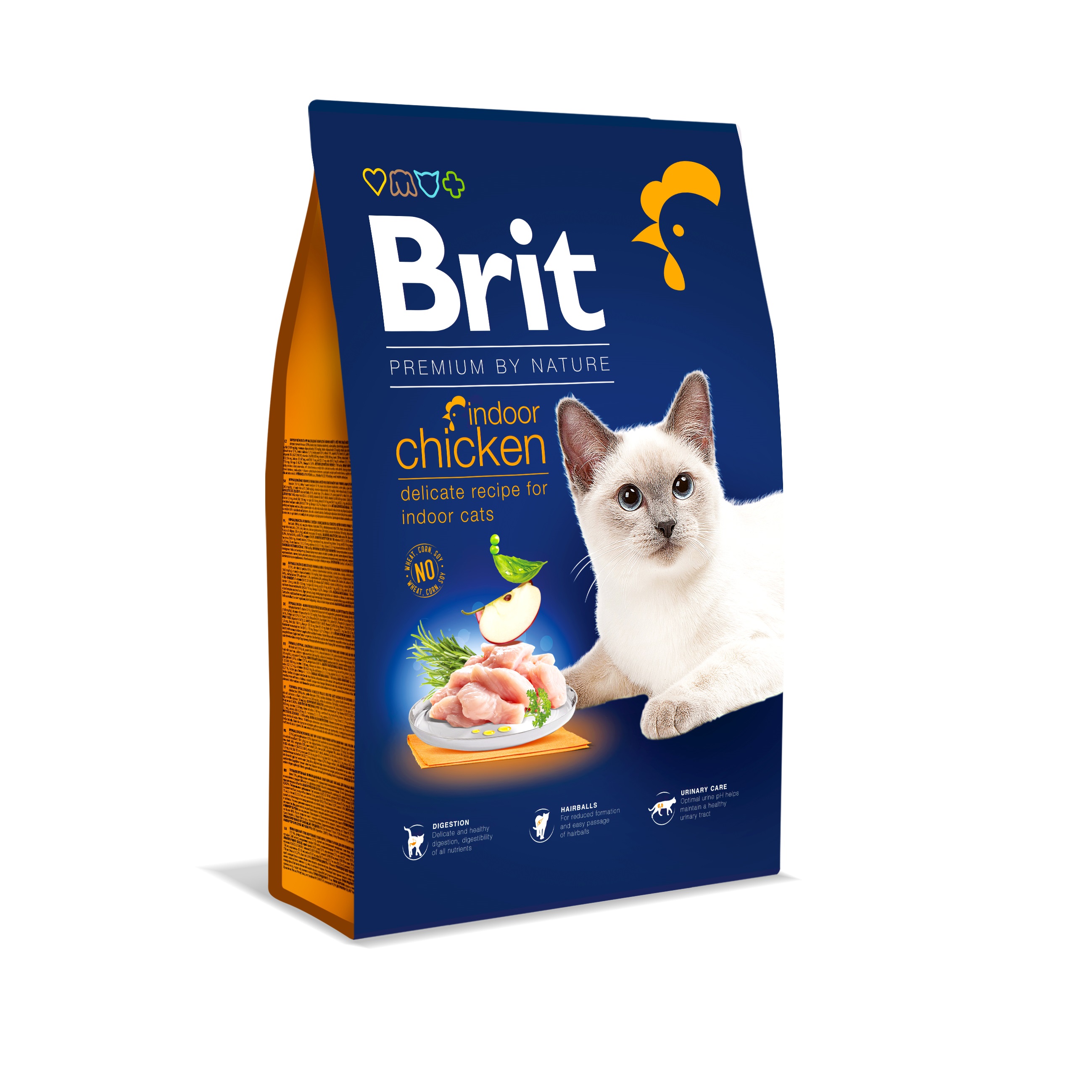 Сухий корм для котів Brit Premium by Nature Cat Adult Indoor - 2