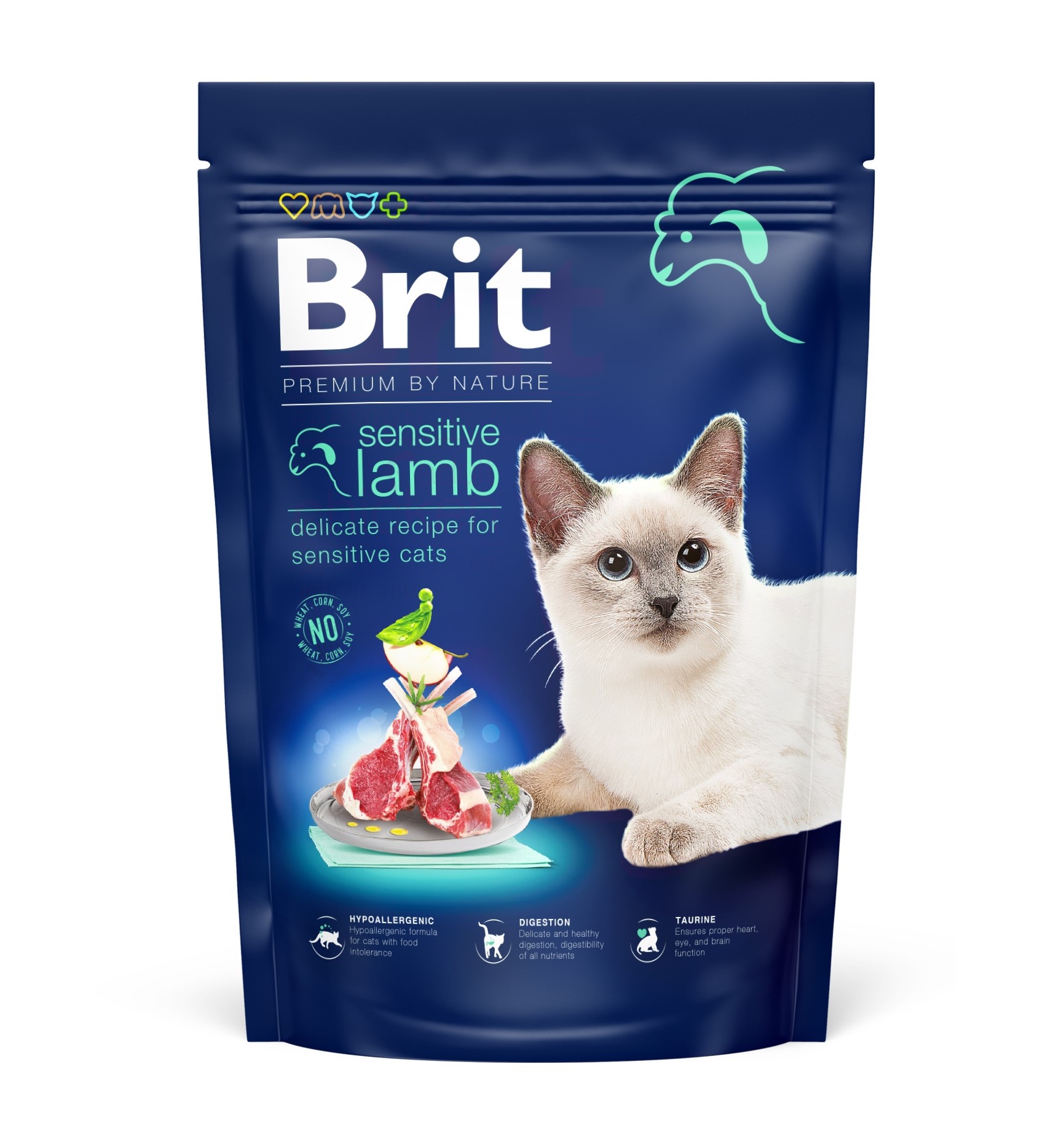 Сухий корм для котів Brit Premium by Nature Sensitive - 1