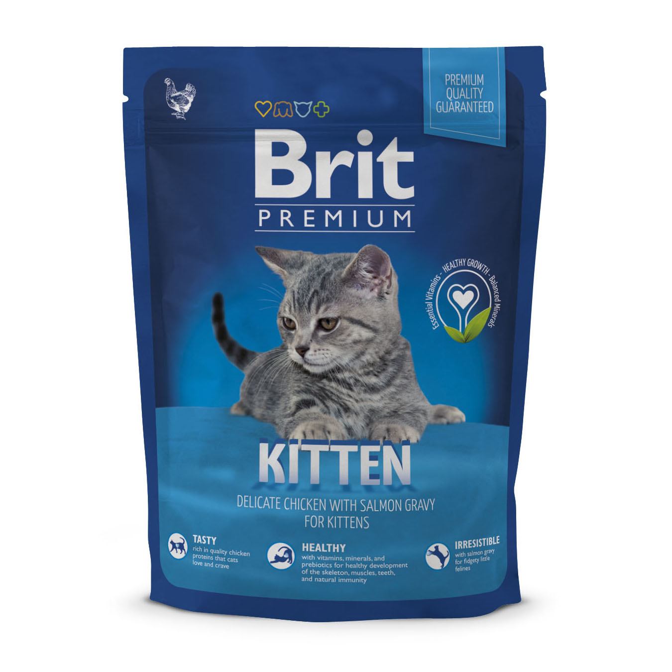 Сухий корм для кошенят Brit Premium Kitten - 1
