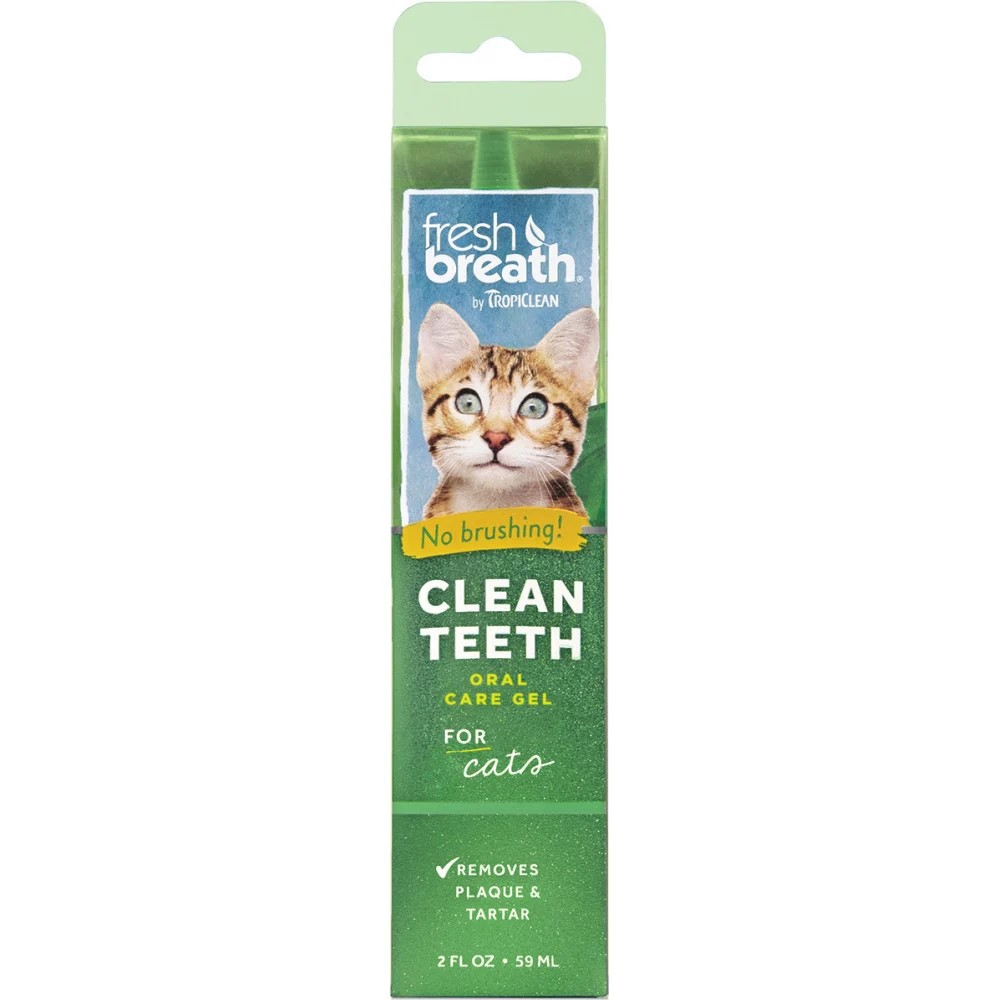 Гель для чищення зубів котів TropiClean Clean Teeth Gel, 59 мл - 1
