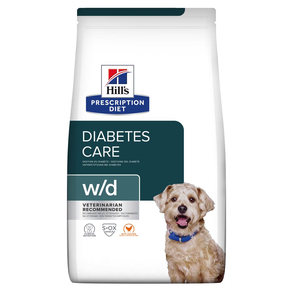 Лікувальний сухий корм для собак Hills Prescription Diet w/d - 1