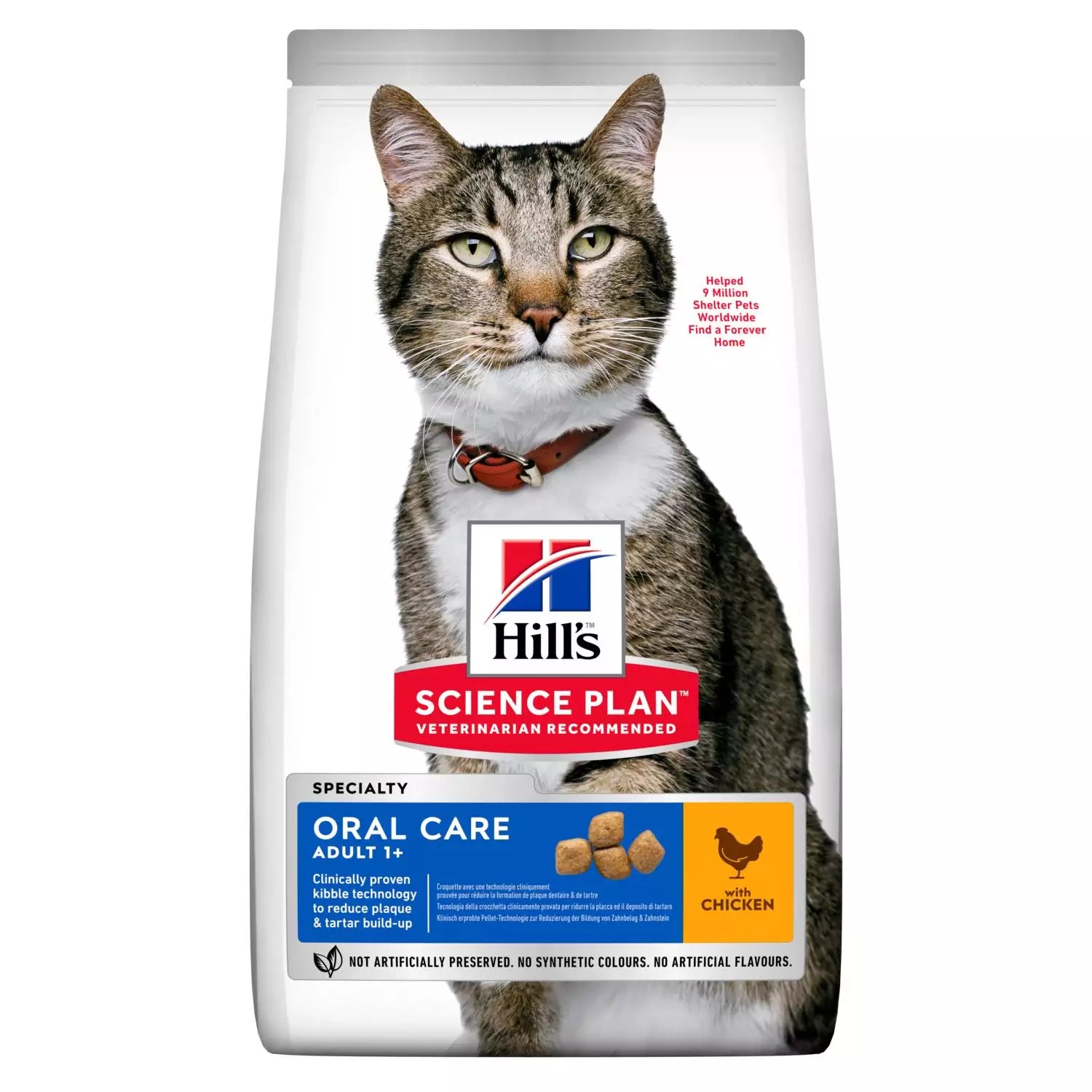Сухий корм для котів Hills SP Feline Oral Care Adult Chicken - 1