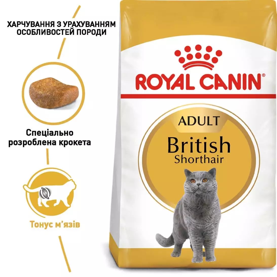 Сухий корм для котів Royal Canin British Shorthair Adult - 6