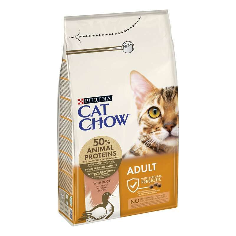 Сухий корм для котів Purina Cat Chow Adult Duck - 1